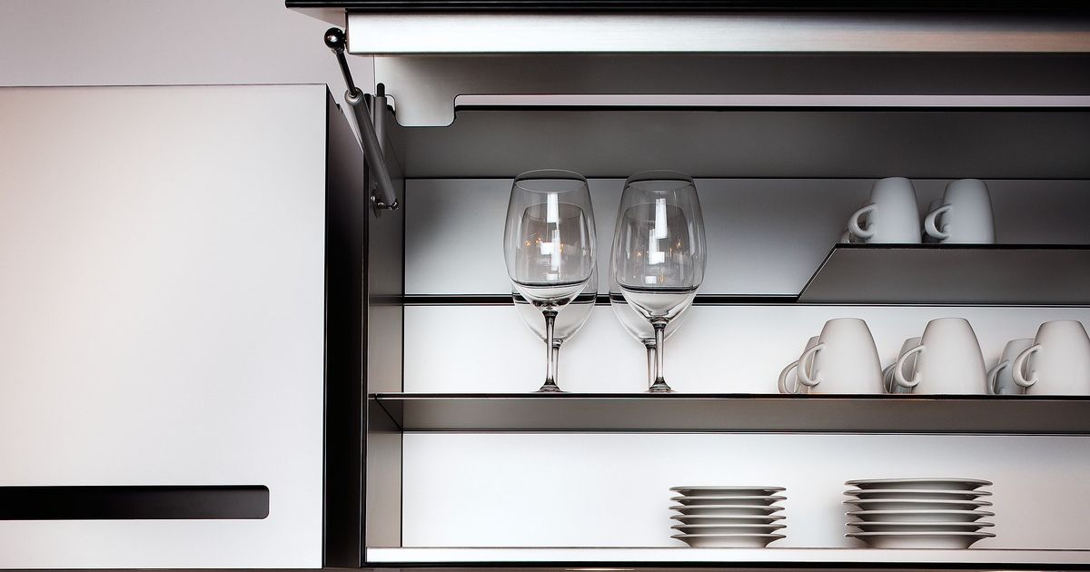 Küchen Regale Statt Oberschränke