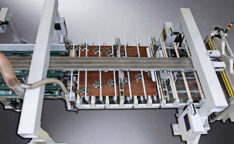 Laminatparkett mit Fase