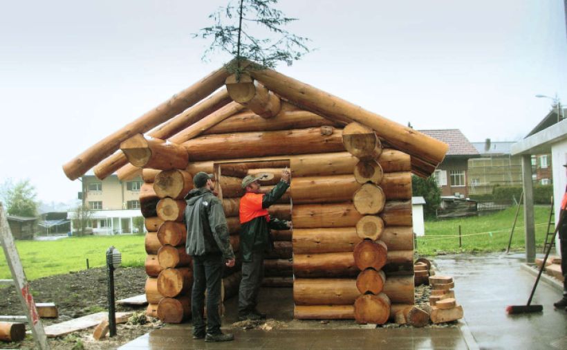 Vom Schreiner zum Blockhausbauer
