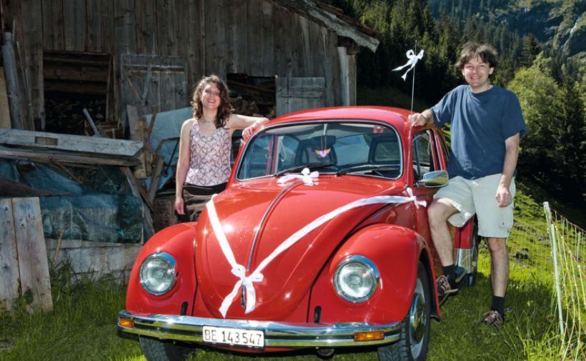Mit dem Käfer auf Zeitreise