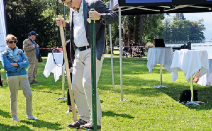 Eine Recycling-Idee für den Gleichgewichtssinn