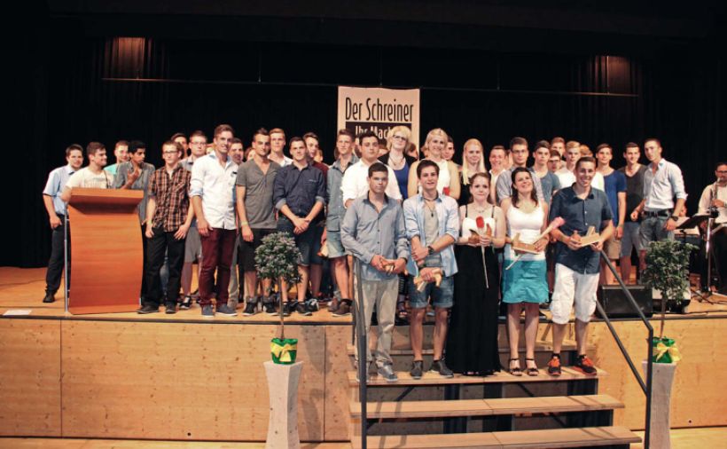 Erfolgreicher Schreinernachwuchs