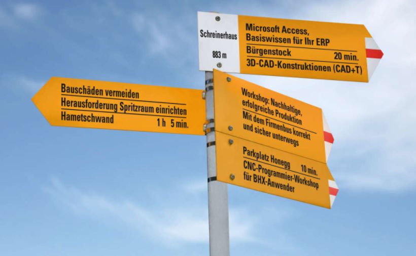 Auf gehts – die Reise beginnt!