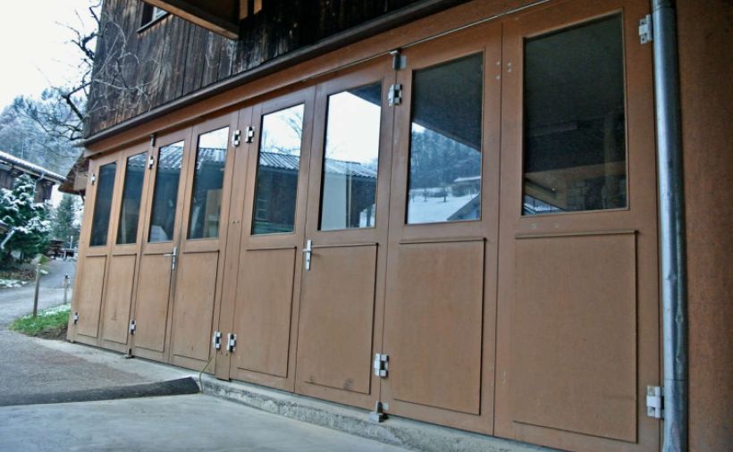 Das viel passierte Tor zur Werkstatt