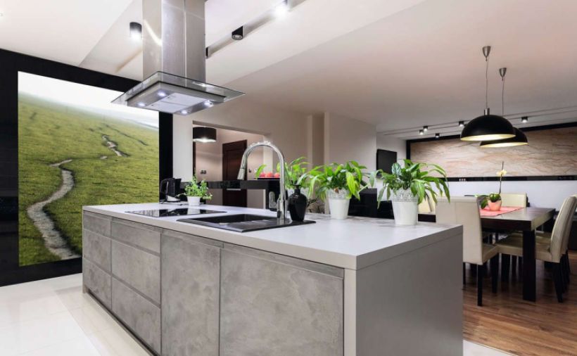 Beton oder Keramik als Fronten