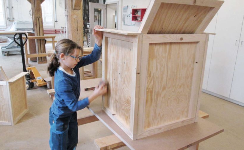 In Zukunft Schreinerin