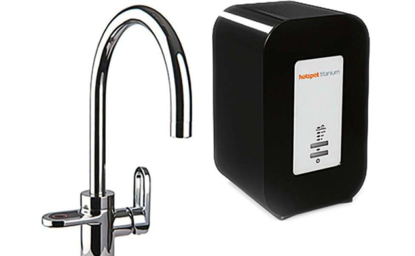 Kochend heisses Wasser