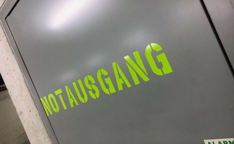 Damit es schnell nach draussen geht