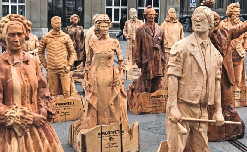 Gemeinsam für Schweizer Holz