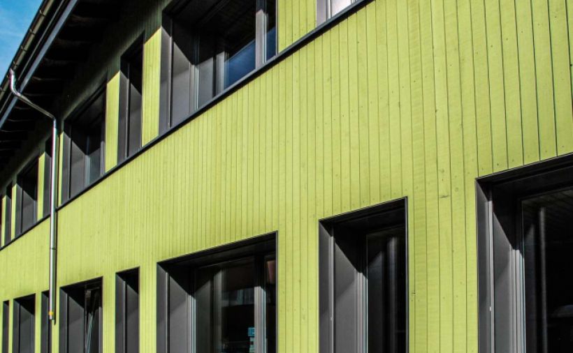 Moderne Schlammfarbe für Fassaden