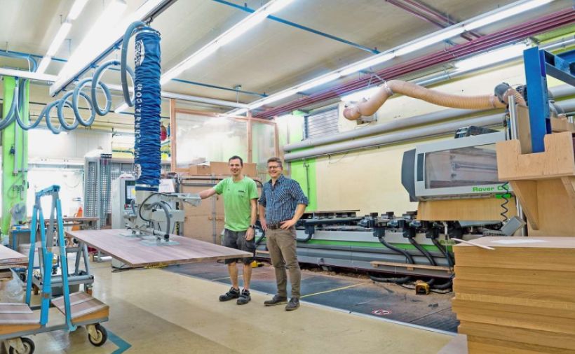 Vakuum als helfende Hand