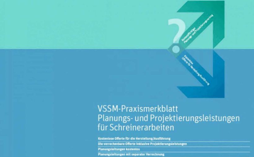 Praxismerkblatt zu Projektierungskosten