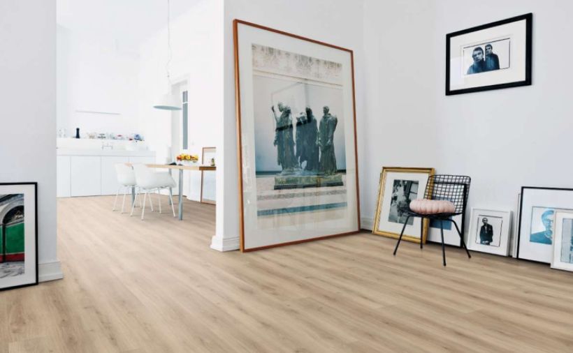 Widerstandsfähiger Laminatboden