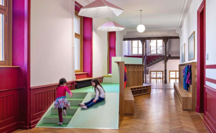 Lernlandschaften in den Korridoren