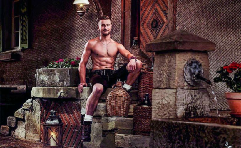 Zimmermann ziert Bauernkalender