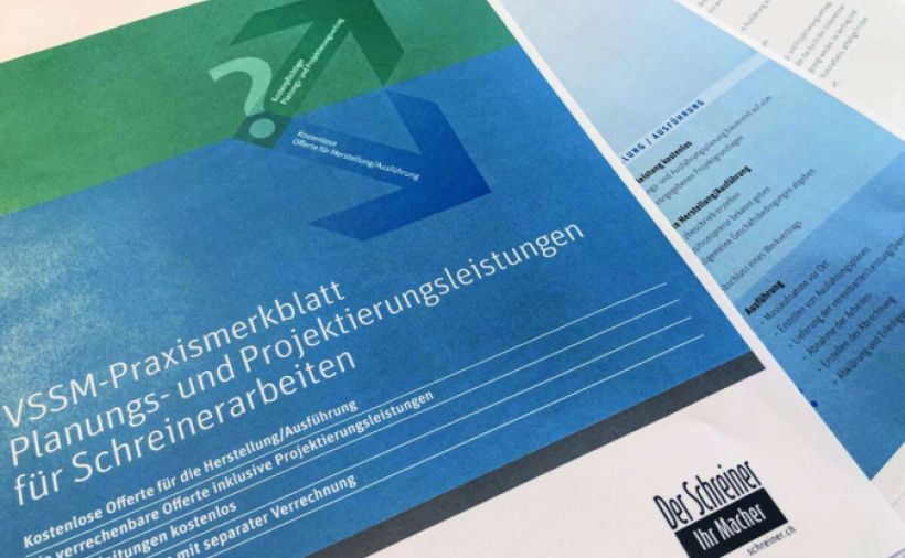 Praxismerkblatt zu Projektierungskosten