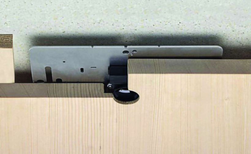 Bei jedem Plattenmaterial möglich