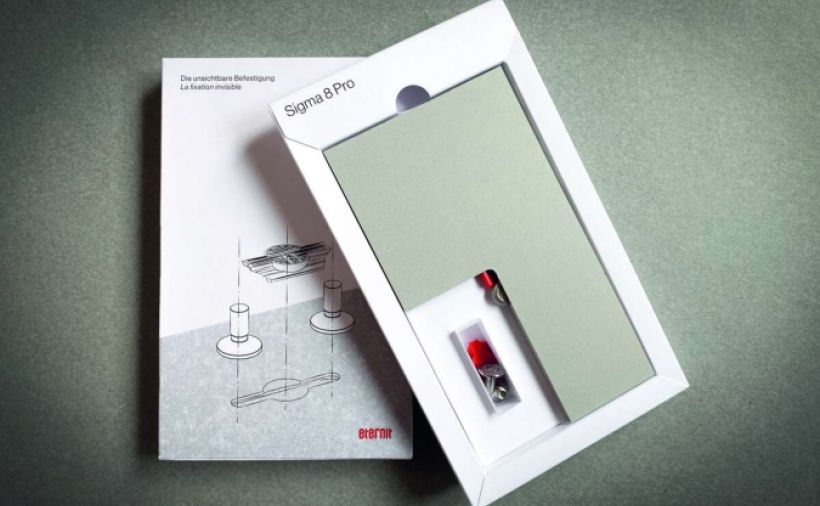 Rückseitige Befestigung