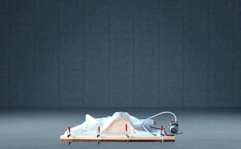 Mit minimalen Mitteln pressen