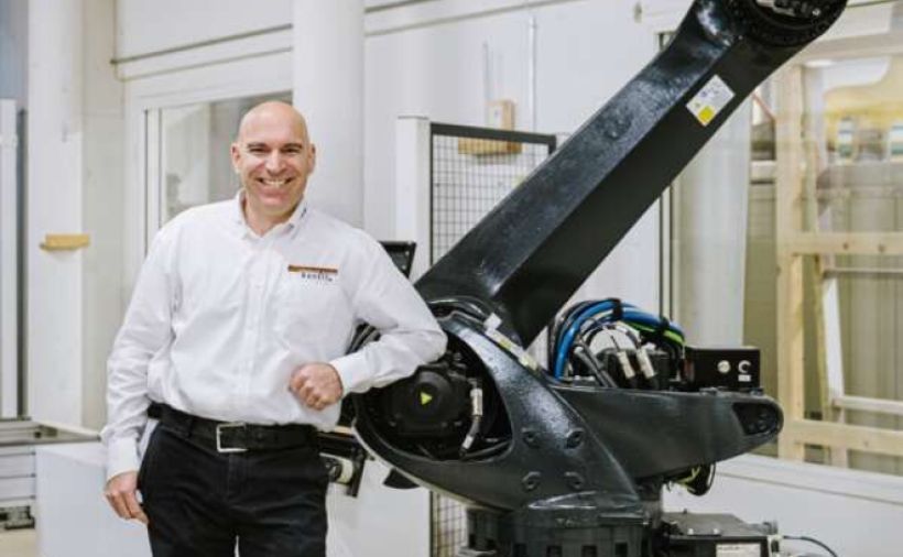 Auch ein Roboter gibt zu tun