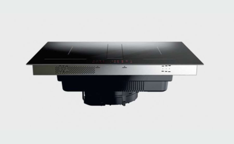 Integrierter Dunstabzug