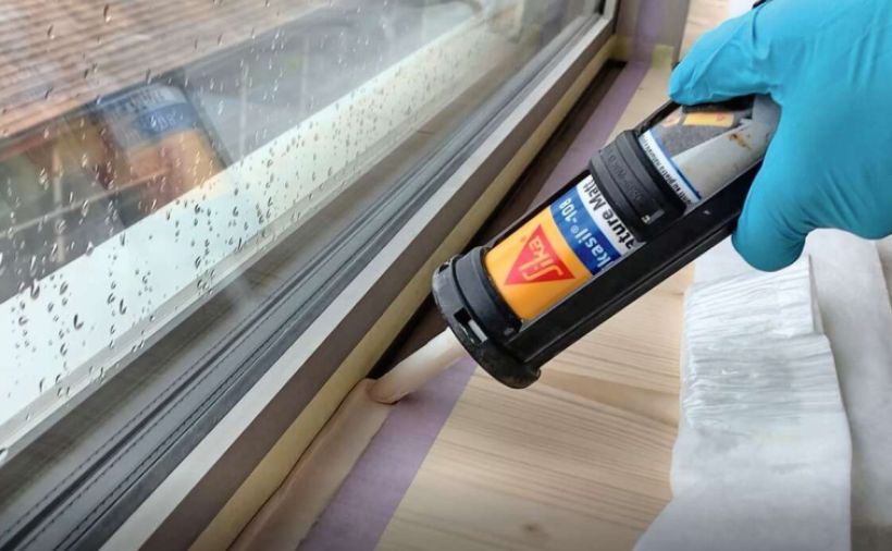 Farblich abgestimmte Fugen