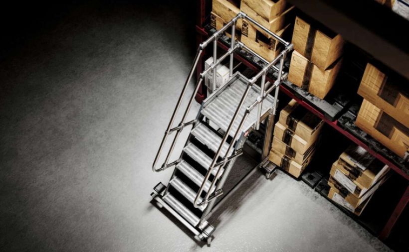 Plattformtreppen und Überstiege