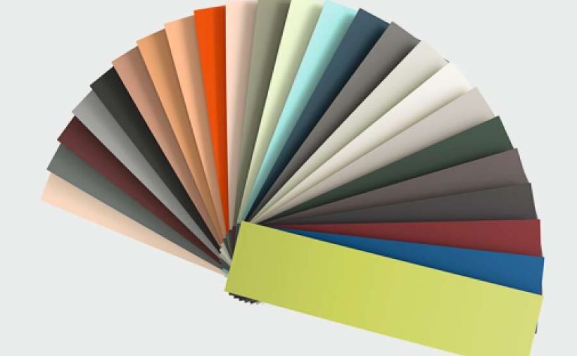 Gleiches Material für die Kante