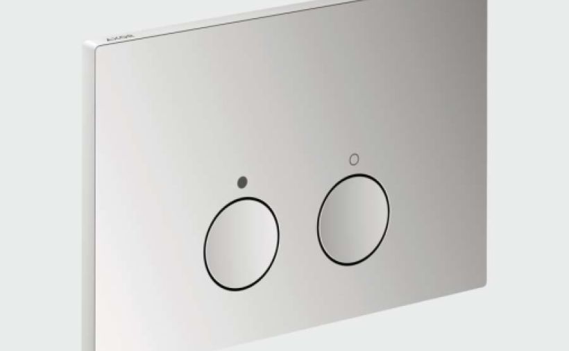 Bedienplatte aus Metall