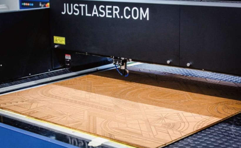 Lasertechnik für Holzbearbeitung