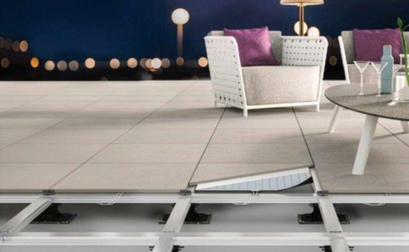 Licht im Terrassenboden