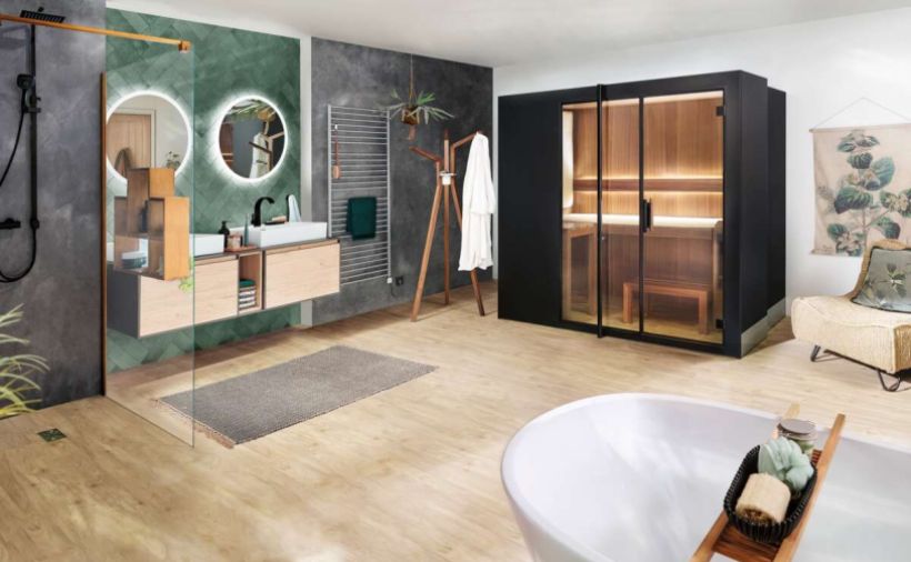 Wellnessgenuss auf noch weniger Raum