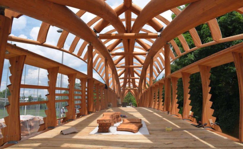 Eine Perspektive dank Holz