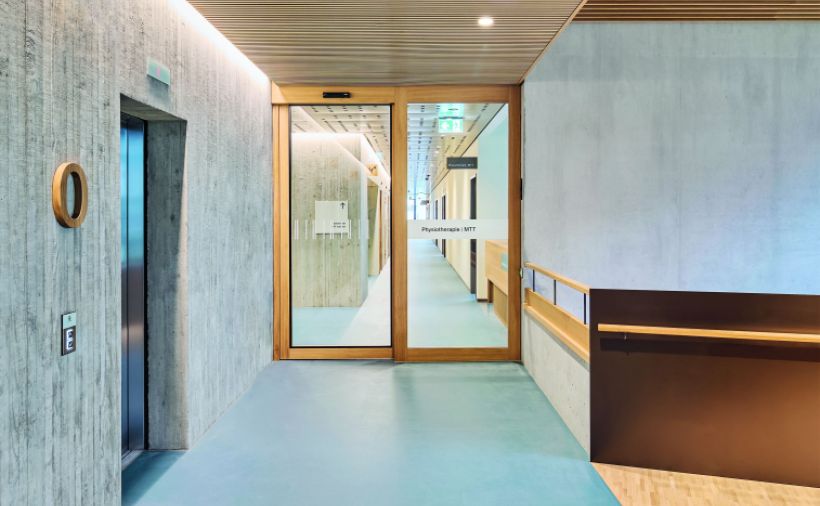 Brandschutz-Schiebetür mit Schallschutz