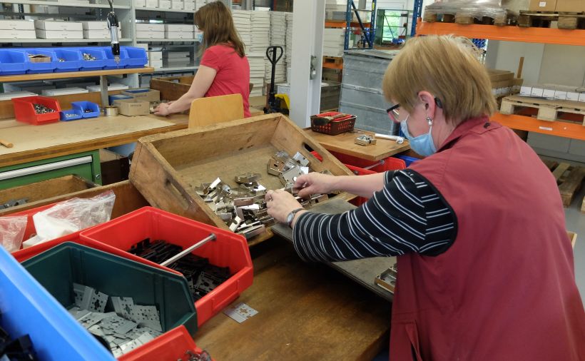 Muscheln und Oliven aus der alten Mühle