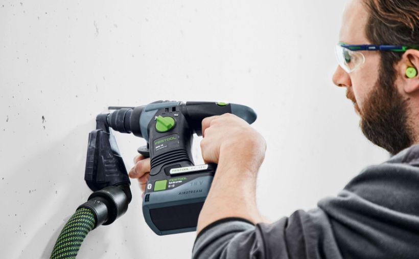 Staub- und kabelfreies Arbeiten