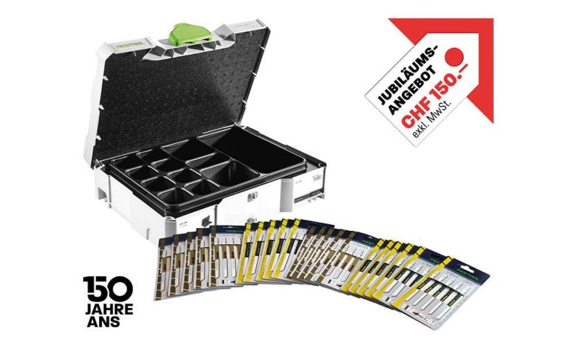 Jubiläumsangebot «150-Jahre Rudolf Geiser AG»