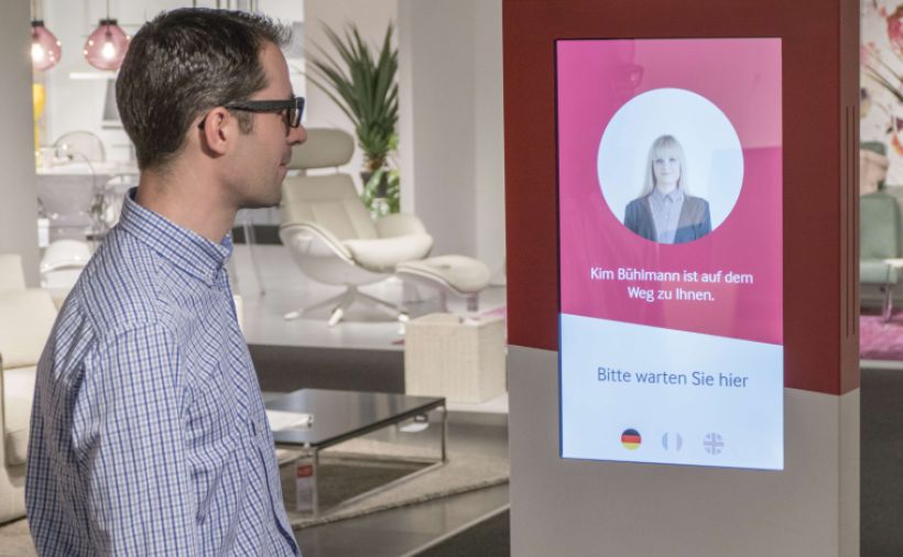 Persönliche Beratung auf Knopfdruck